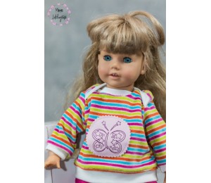 Stickserie - Butterflies LineArt